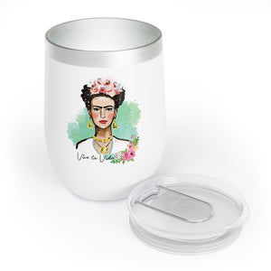 Frida  Kahlo Chill Wine Tumbler