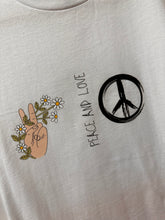 Load image into Gallery viewer, Peace &amp; Love T-Shirt