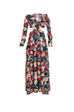 Load image into Gallery viewer, Floral Dress Cut out