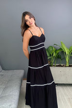 Load image into Gallery viewer, Black &amp; White Summer Dress