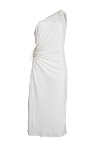 Asymetrical White Dress