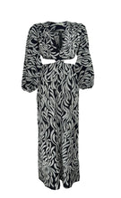 Load image into Gallery viewer, Black &amp; White Rosalia Dress