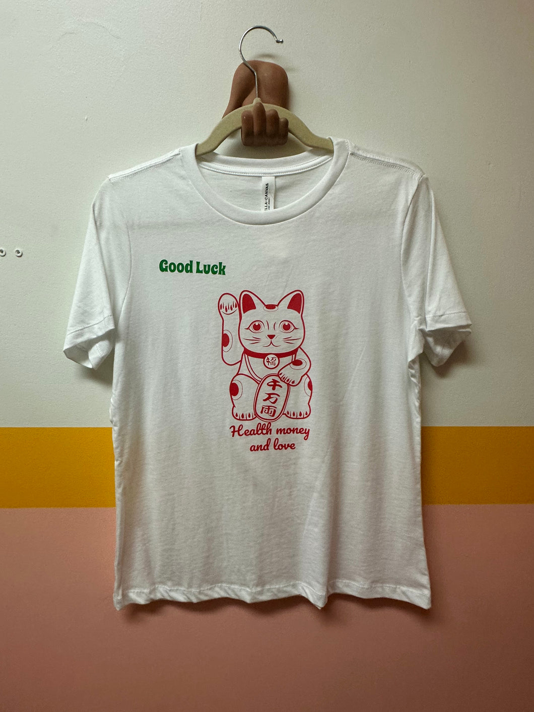 Good Luck Cat T-shirt