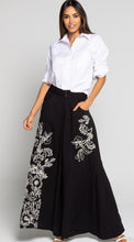 Load image into Gallery viewer, Embroidered palazzo pants