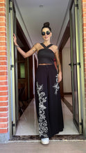Load image into Gallery viewer, Embroidered palazzo pants