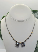 Load image into Gallery viewer, Gray Double scapular Necklace