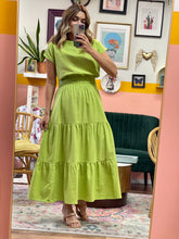 Load image into Gallery viewer, Linen  Skirt Set